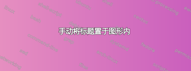 手动将标题置于图形内