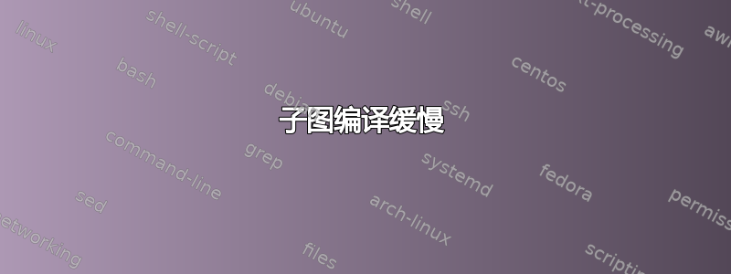 子图编译缓慢