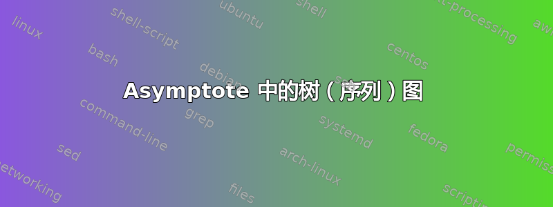 Asymptote 中的树（序列）图