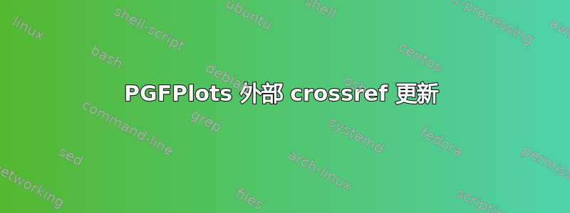 PGFPlots 外部 crossref 更新