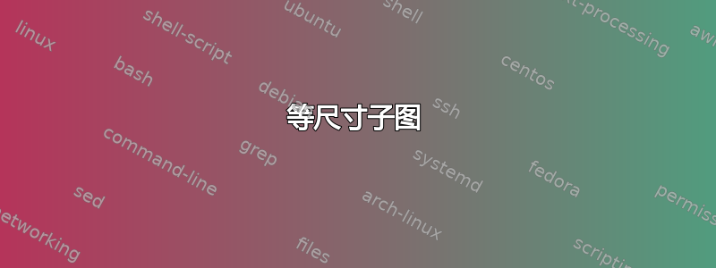 等尺寸子图