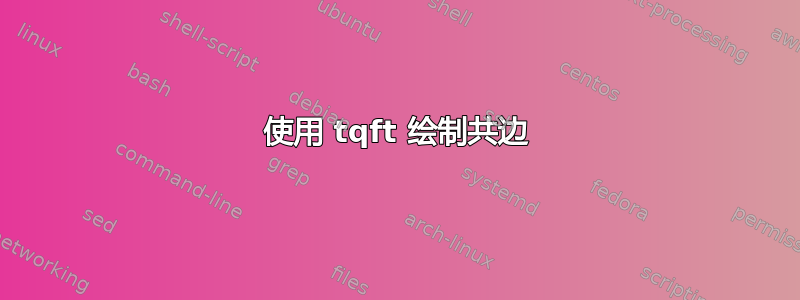 使用 tqft 绘制共边