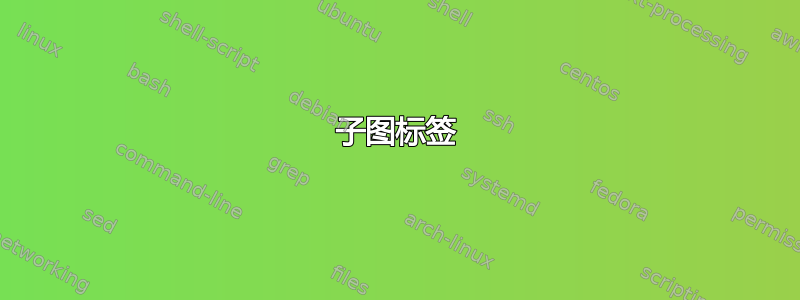 子图标签