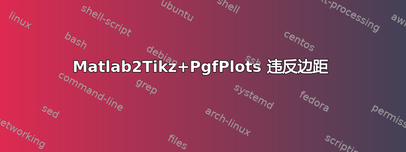 Matlab2Tikz+PgfPlots 违反边距