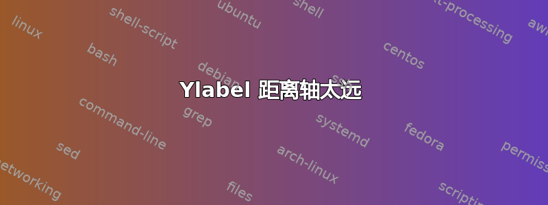 Ylabel 距离轴太远