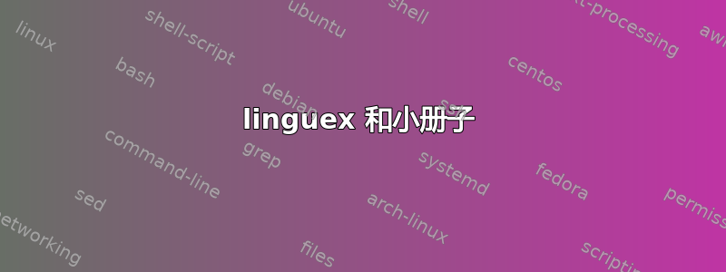 linguex 和小册子