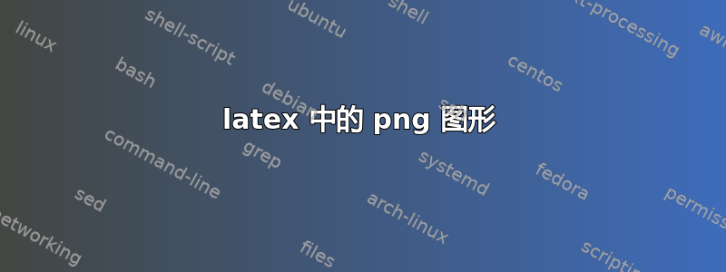 latex 中的 png 图形