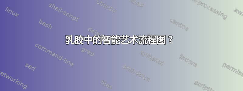 乳胶中的智能艺术流程图？