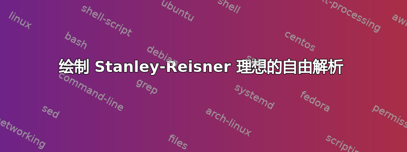 绘制 Stanley-Reisner 理想的自由解析