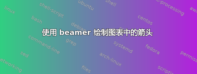 使用 beamer 绘制图表中的箭头