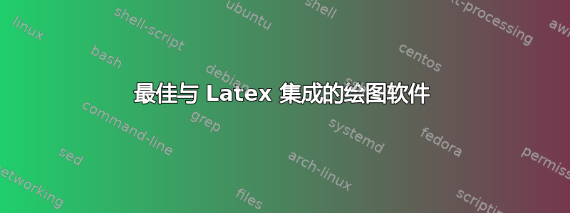 最佳与 Latex 集成的绘图软件