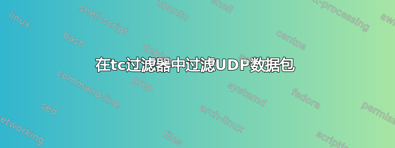 在tc过滤器中过滤UDP数据包