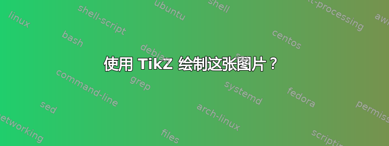 使用 TikZ 绘制这张图片？