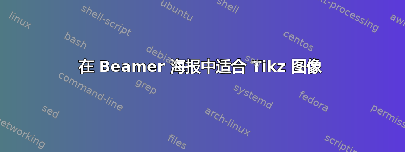 在 Beamer 海报中适合 Tikz 图像