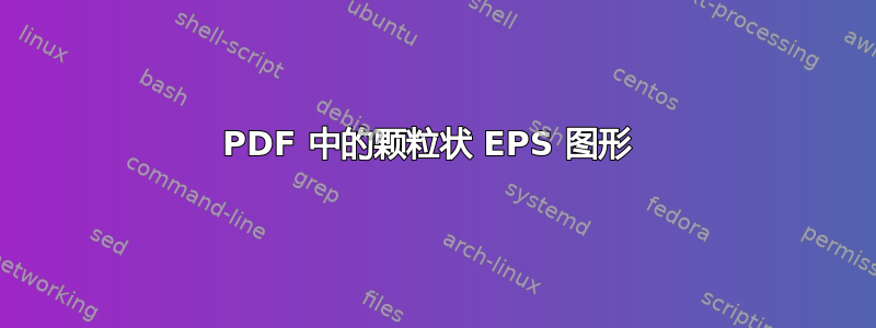 PDF 中的颗粒状 EPS 图形 