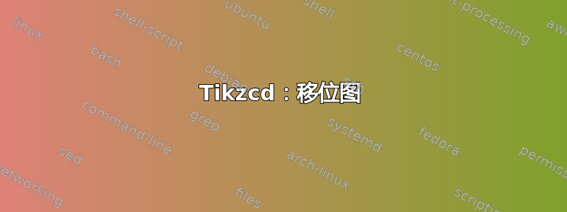 Tikzcd：移位图