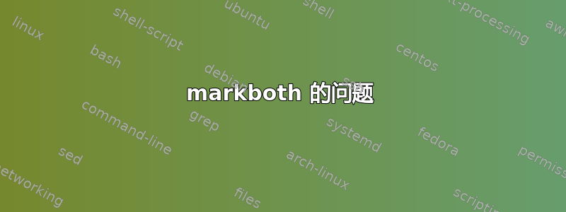 markboth 的问题