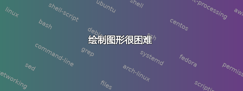 绘制图形很困难