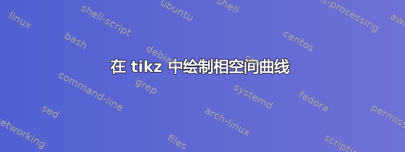 在 tikz 中绘制相空间曲线