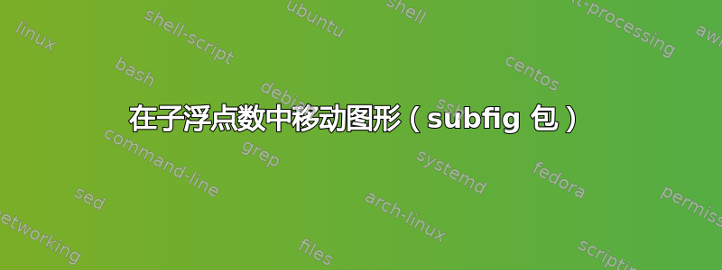 在子浮点数中移动图形（subfig 包）