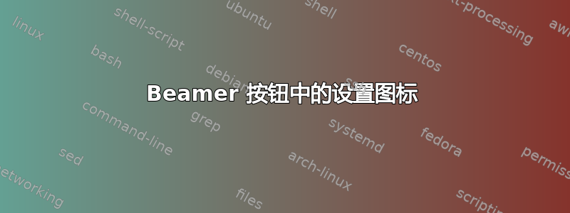 Beamer 按钮中的设置图标