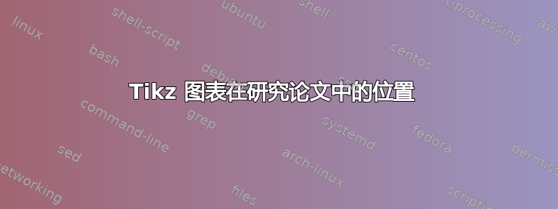 Tikz 图表在研究论文中的位置 