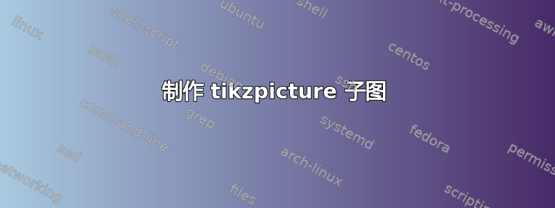 制作 tikzpicture 子图