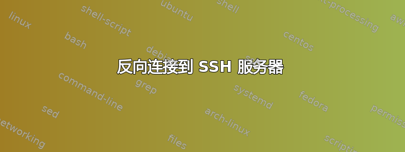 反向连接到 SSH 服务器