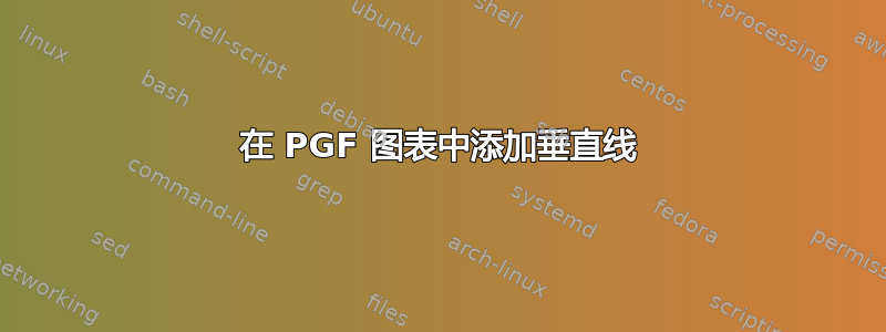 在 PGF 图表中添加垂直线