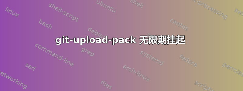 git-upload-pack 无限期挂起