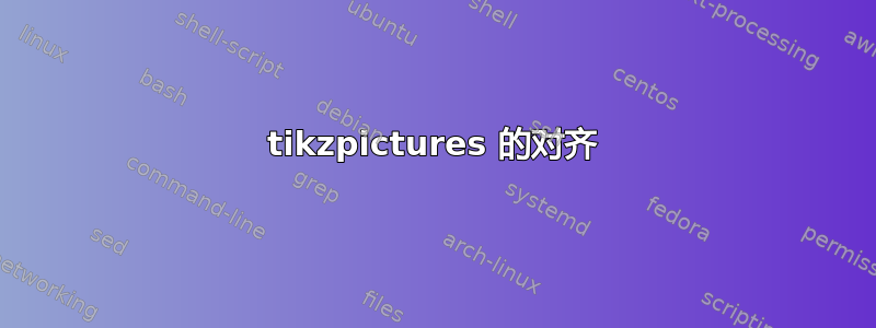 tikzpictures 的对齐