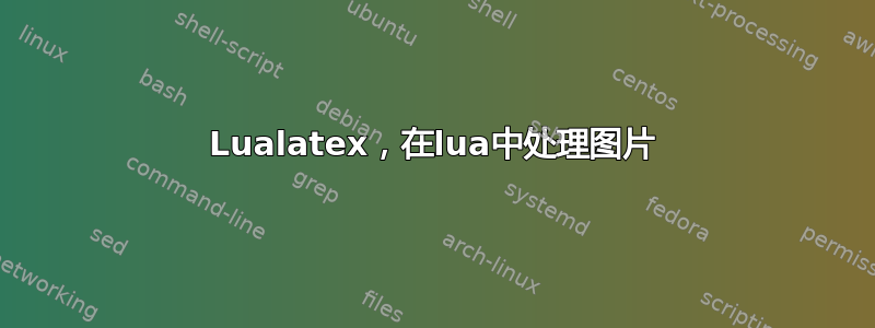 Lualatex，在lua中处理图片