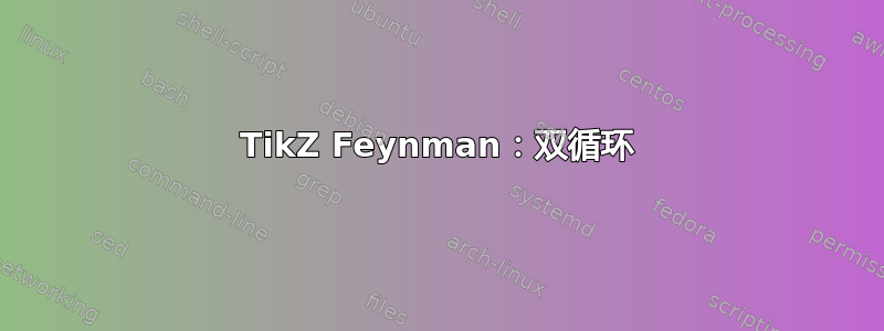 TikZ Feynman：双循环