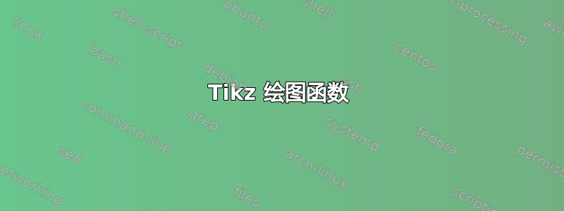 Tikz 绘图函数