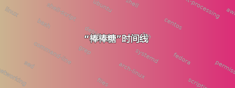 “棒棒糖”时间线