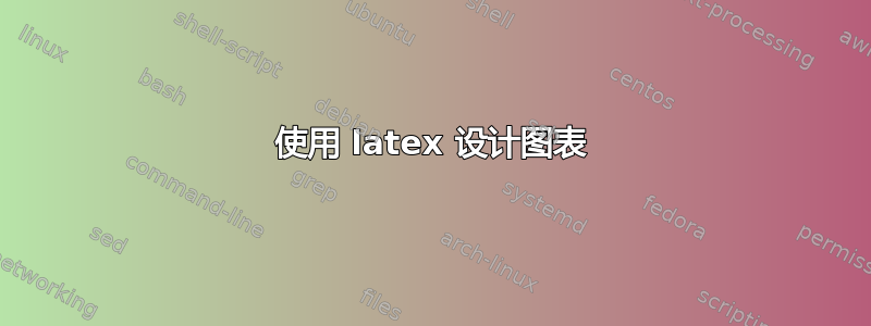 使用 latex 设计图表