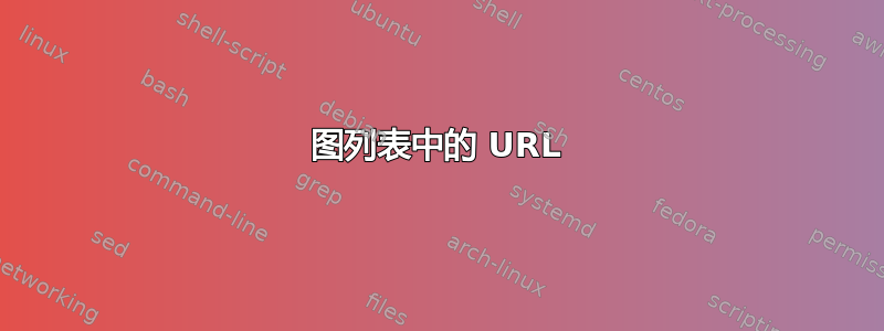 图列表中的 URL