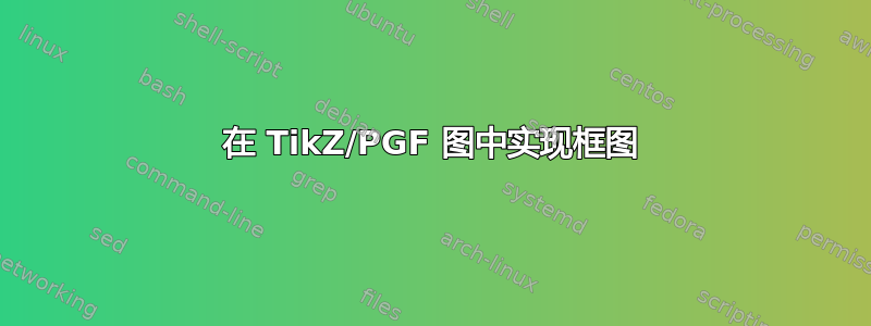 在 TikZ/PGF 图中实现框图