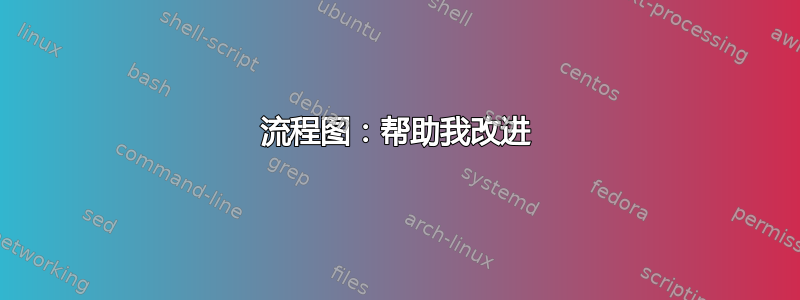 流程图：帮助我改进