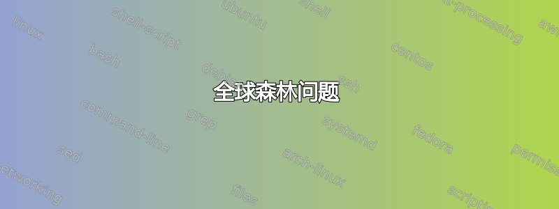 全球森林问题