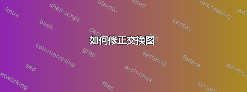 如何修正交换图