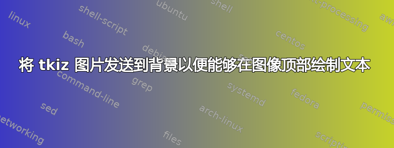 将 tkiz 图片发送到背景以便能够在图像顶部绘制文本