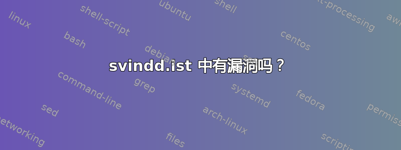 svindd.ist 中有漏洞吗？