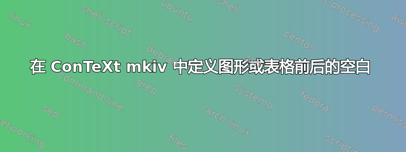 在 ConTeXt mkiv 中定义图形或表格前后的空白