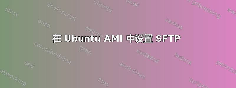 在 Ubuntu AMI 中设置 SFTP