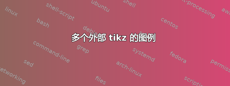 多个外部 tikz 的图例