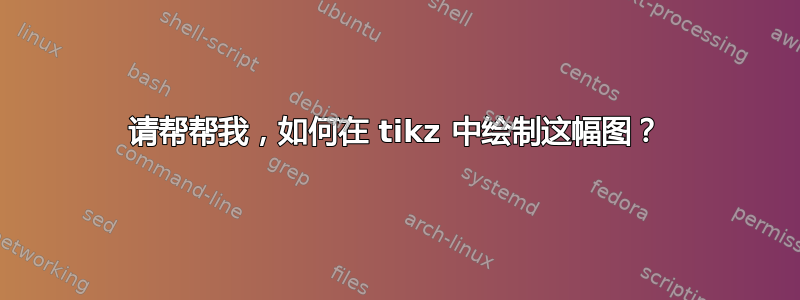 请帮帮我，如何在 tikz 中绘制这幅图？