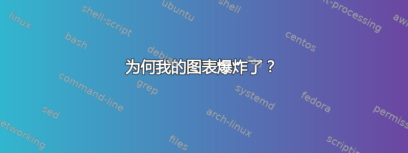 为何我的图表爆炸了？