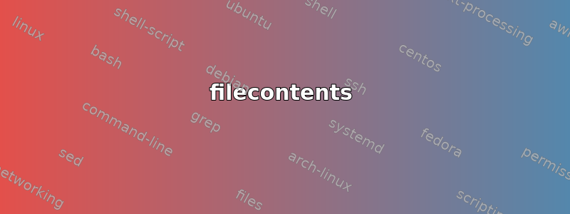 filecontents