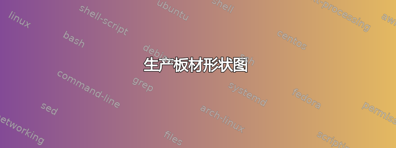 生产板材形状图